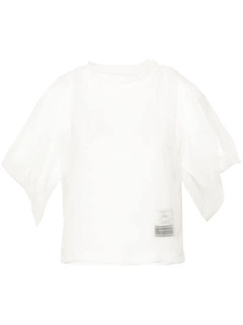 layered-design T-shirt by UNDERCOVER