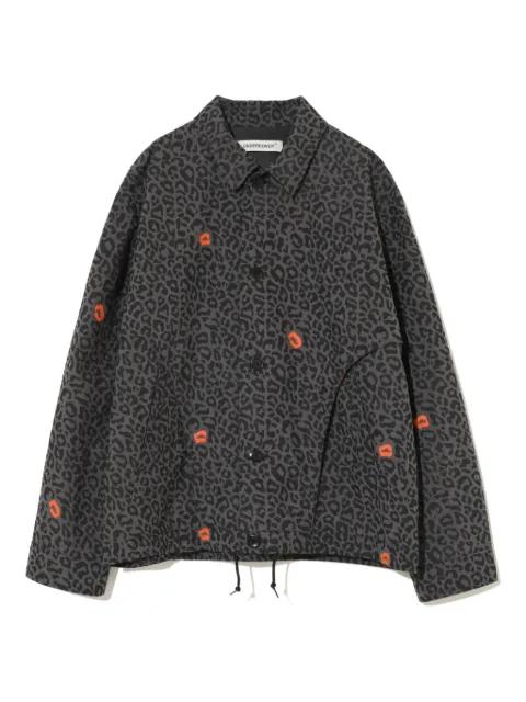 leopard-print jacket by UNDERCOVER