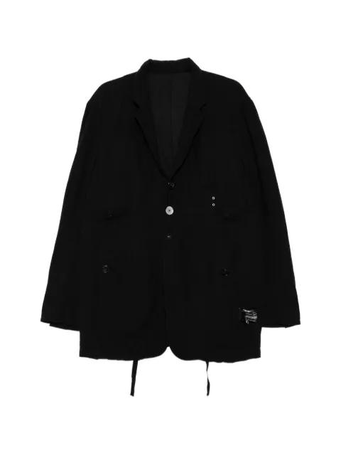 linen blazer by UNDERCOVER