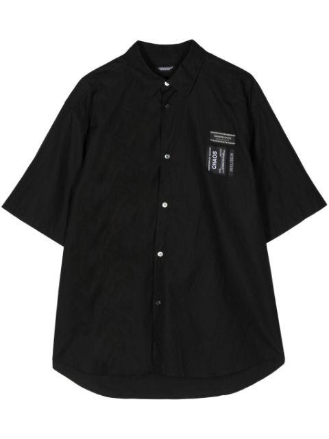 logo-appliqué shirt by UNDERCOVER