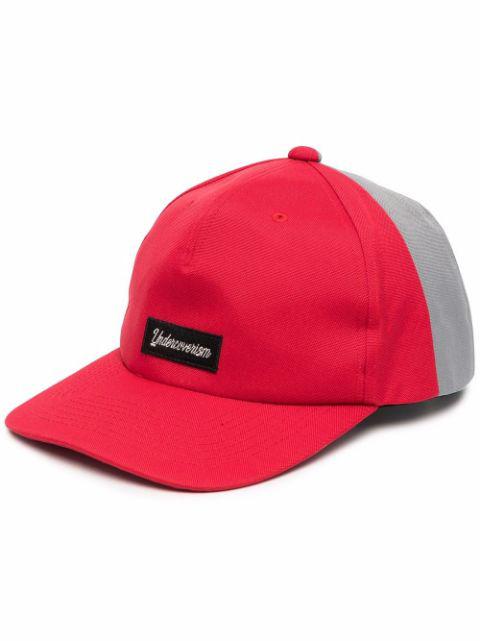 logo patch snapback cap by UNDERCOVER