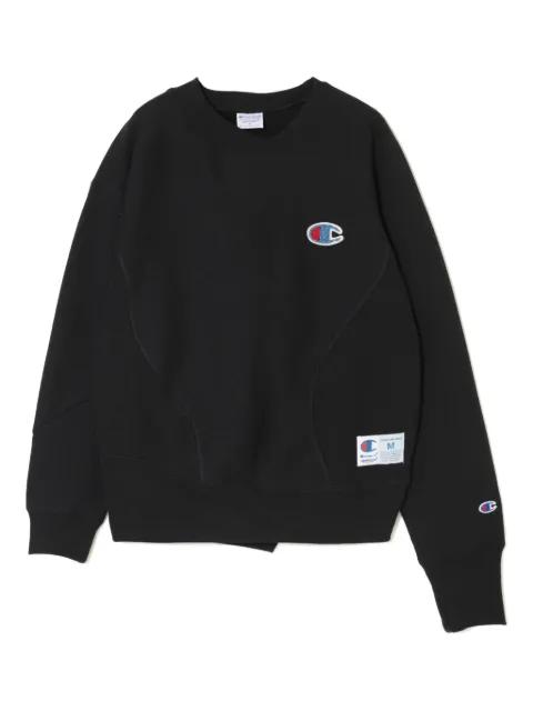 logo-patch sweater by UNDERCOVER