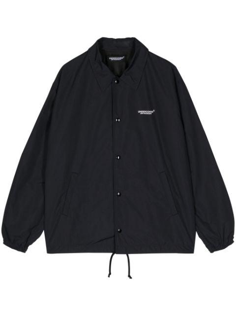 logo-print bomber jacket by UNDERCOVER
