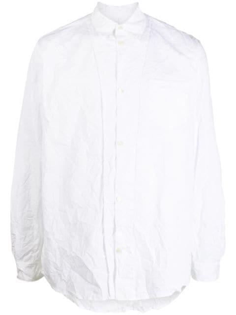 long-sleeve cotton shirt by UNDERCOVER