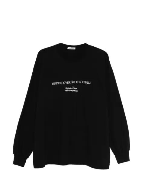 long-sleeved round-neck sweater by UNDERCOVER
