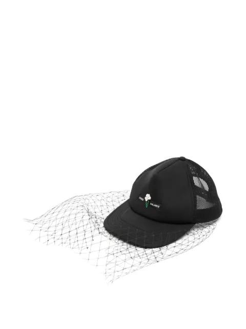mesh detailing cap by UNDERCOVER