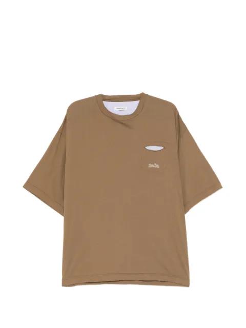 panelled T-shirt by UNDERCOVER