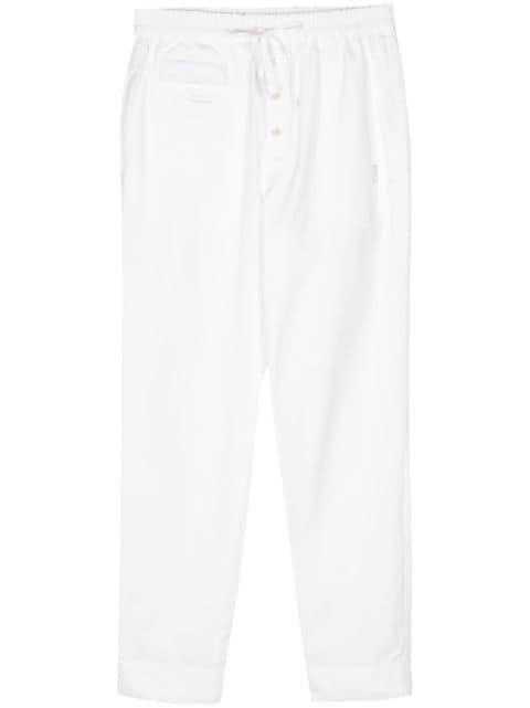 panelled cotton track pants by UNDERCOVER