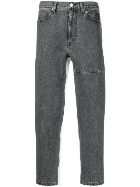 panelled cropped trousers by UNDERCOVER