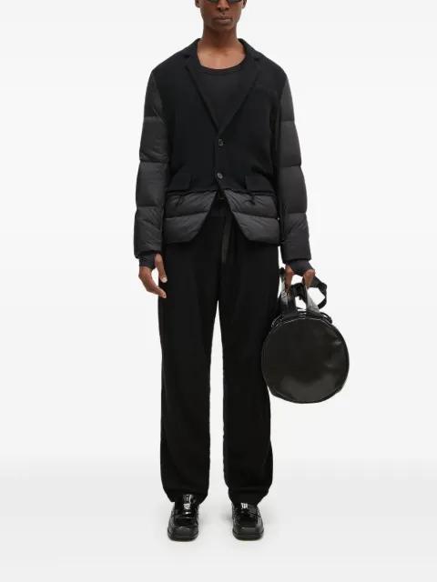 panelled drawstring trousers by UNDERCOVER
