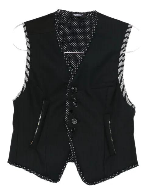panelled waistcoat by UNDERCOVER