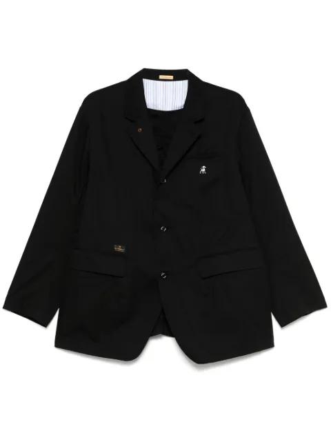patch-detail jacket by UNDERCOVER