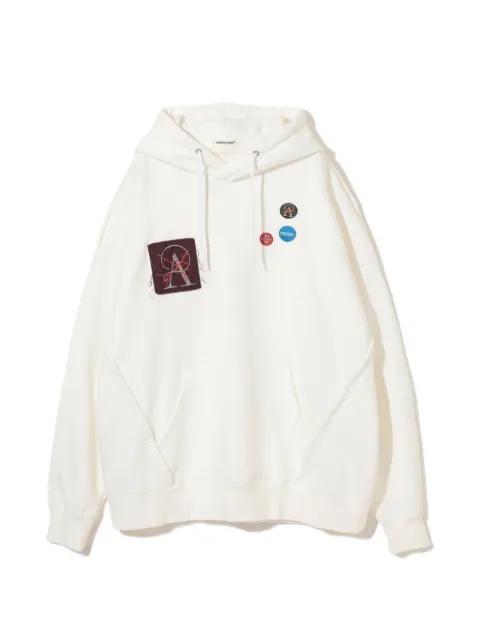 patchwork hoodie by UNDERCOVER