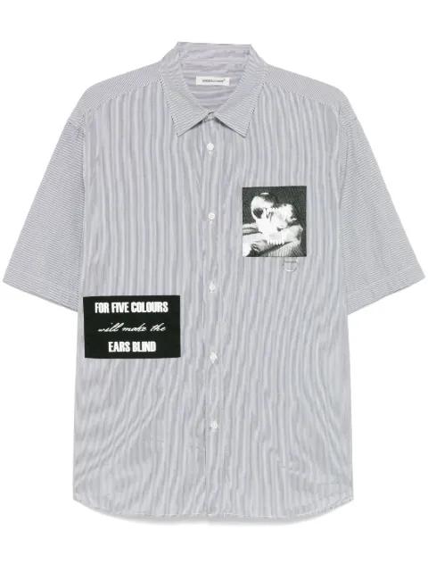 patchwork shirt by UNDERCOVER