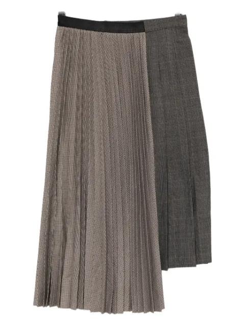 patchwork skirt by UNDERCOVER