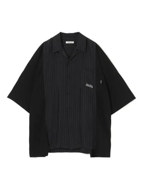 pinstripe pocket shirt by UNDERCOVER