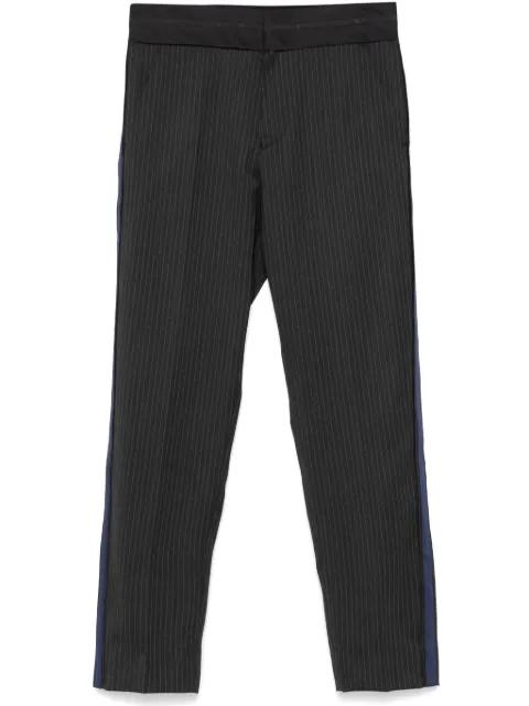 pinstripe trousers by UNDERCOVER