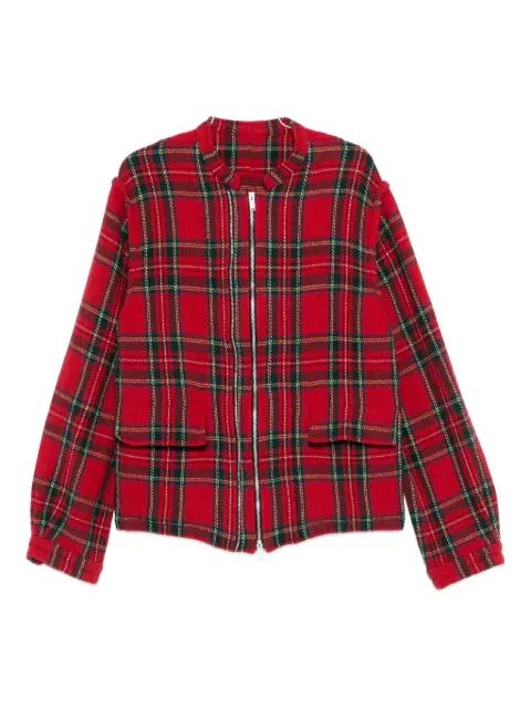 plaid jacket by UNDERCOVER