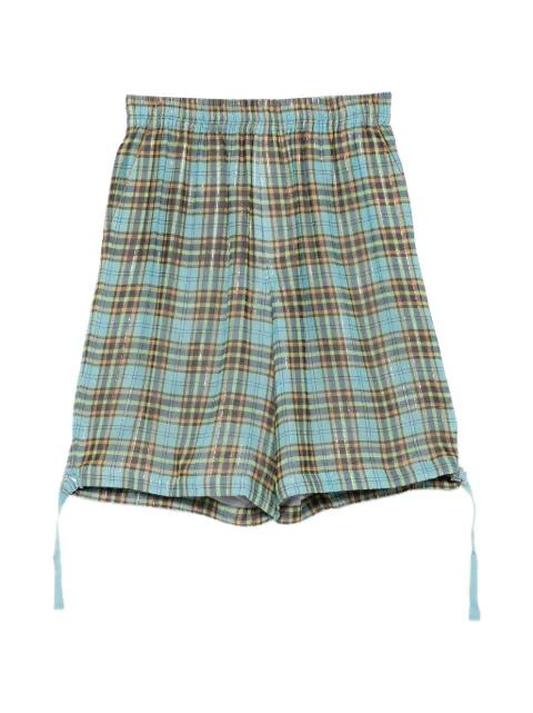 plaid shorts by UNDERCOVER