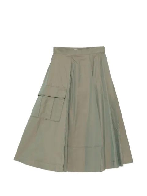 pleated A-line skirt by UNDERCOVER