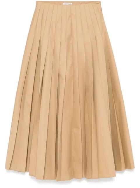 pleated skirt by UNDERCOVER