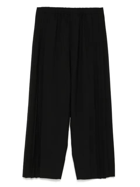 pleated wide-leg trousers by UNDERCOVER