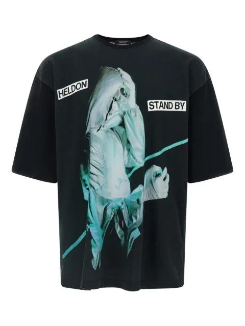 print T-shirt by UNDERCOVER
