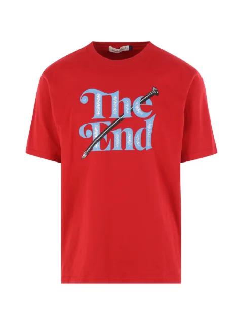 print short-sleeve T-shirt by UNDERCOVER