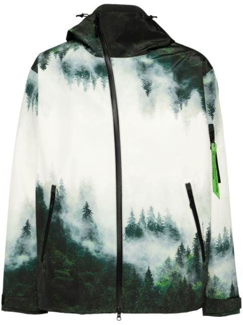 printed jacket by UNDERCOVER