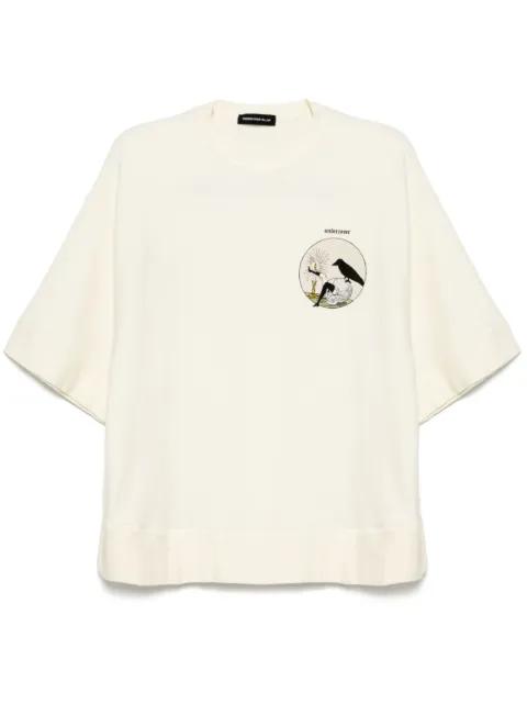 printed sweatshirt by UNDERCOVER