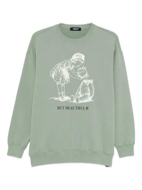 printed sweatshirt by UNDERCOVER