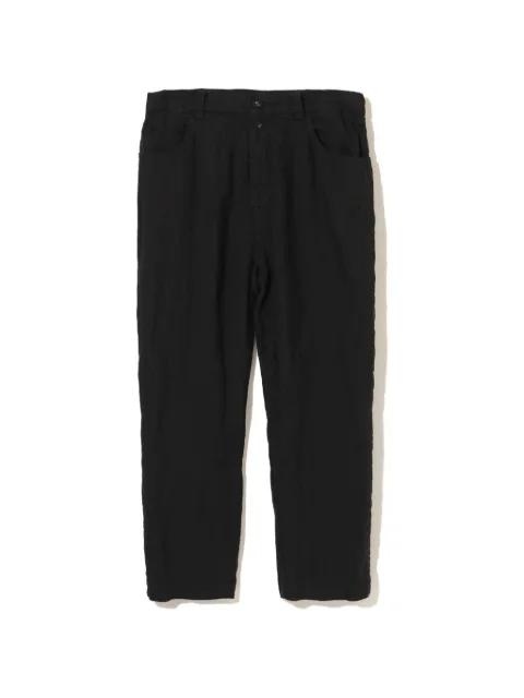 regular linen trousers by UNDERCOVER
