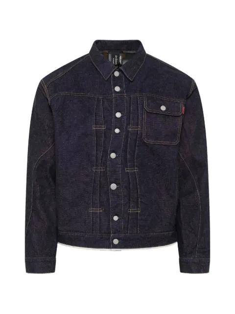 relaxed-fit denim jacket by UNDERCOVER