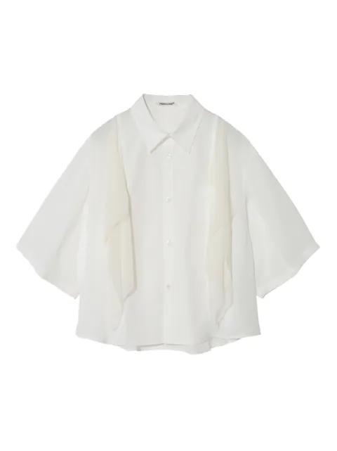 ruffled top by UNDERCOVER
