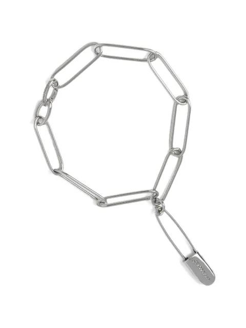 safety pin chain bracelet by UNDERCOVER