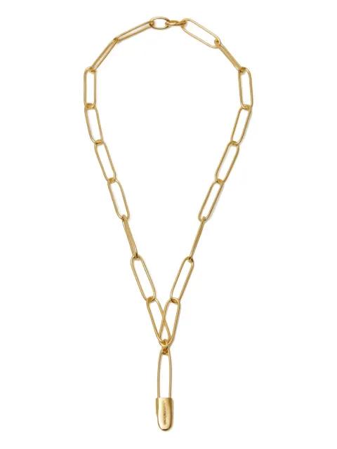 safety-pin necklace by UNDERCOVER