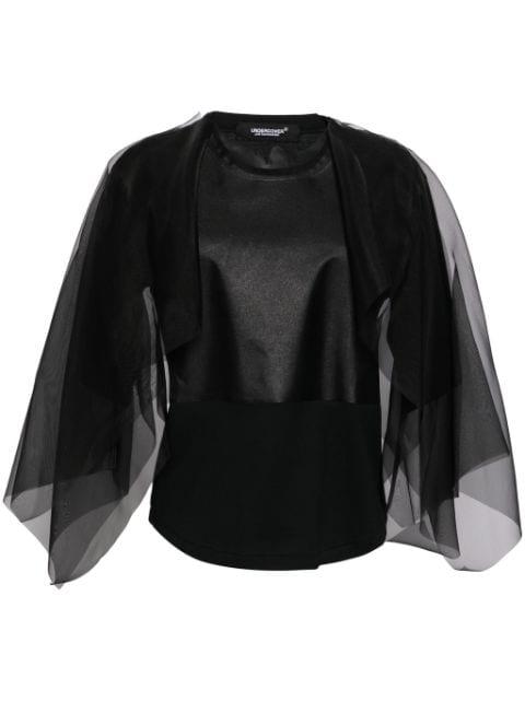 semi-sheer T-shirt by UNDERCOVER