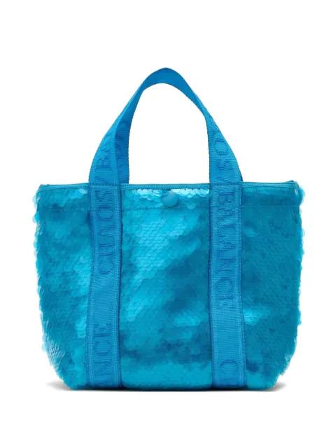 sequin-embellished tote bag by UNDERCOVER