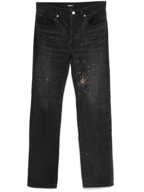slim-fit jeans by UNDERCOVER