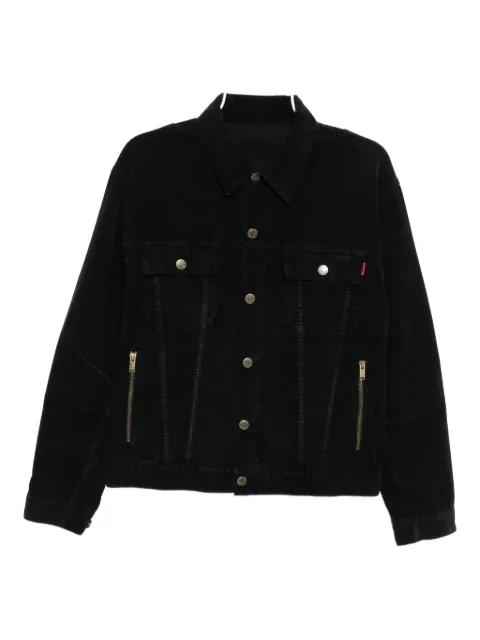 slogan-embroidered jacket by UNDERCOVER