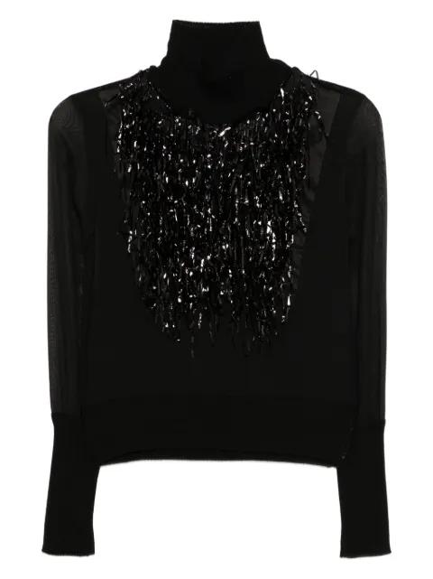 sparkle-tassel top by UNDERCOVER