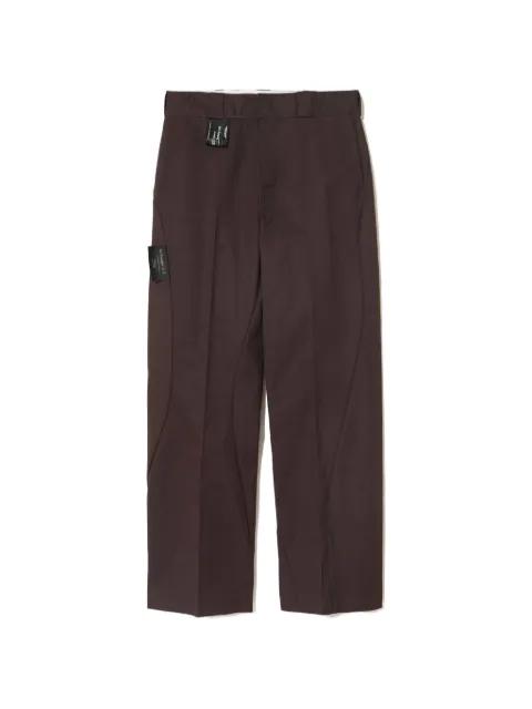 straight-leg trousers by UNDERCOVER