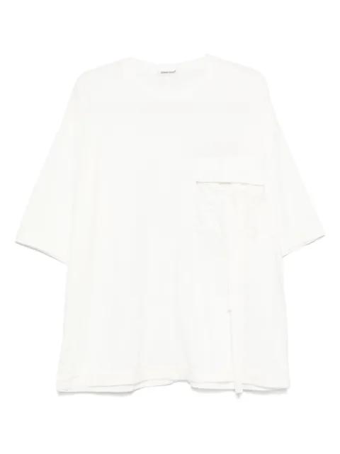 strap-detail T-shirt by UNDERCOVER