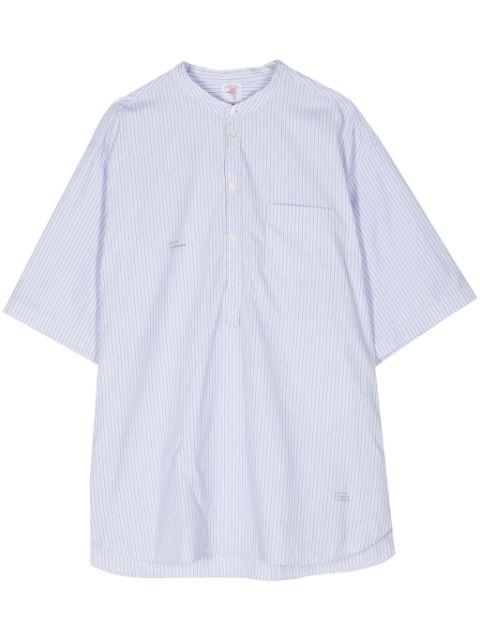 striped cotton shirt by UNDERCOVER