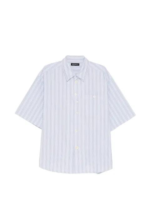 striped short-sleeve shirt by UNDERCOVER