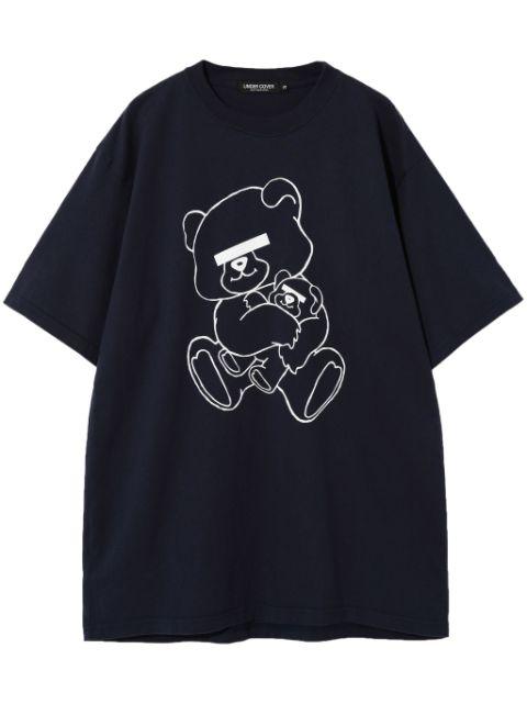 teddy bear-print cotton T-shirt by UNDERCOVER