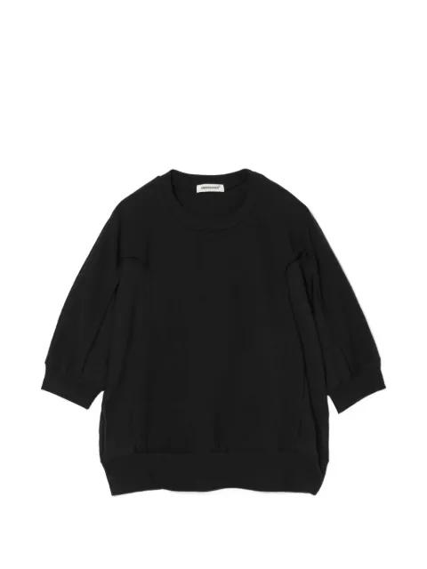 three-quarter sleeve T-shirt by UNDERCOVER