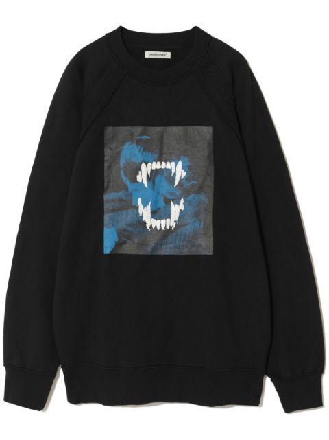 vampire-print sweatshirt by UNDERCOVER