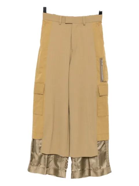 wool-blended trousers by UNDERCOVER