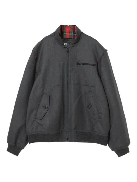 wool bomber jacket by UNDERCOVER